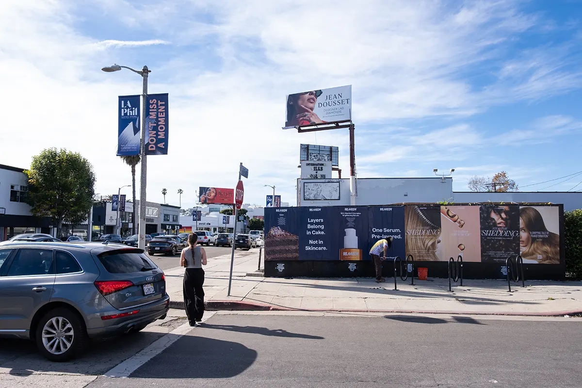 Wheatpasting Los Angeles 3