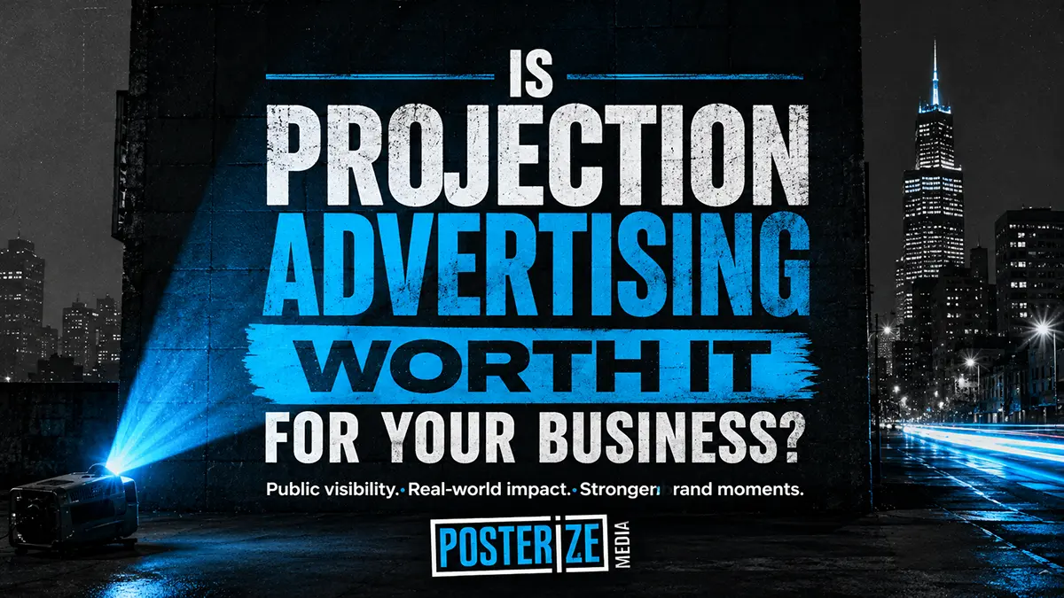 Projection advertising