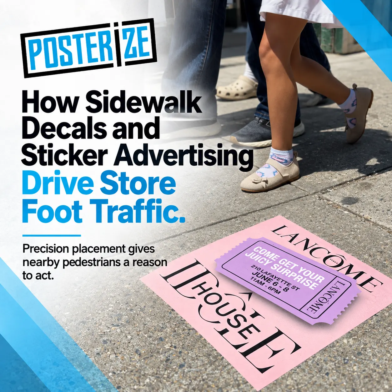 Sticker advertising