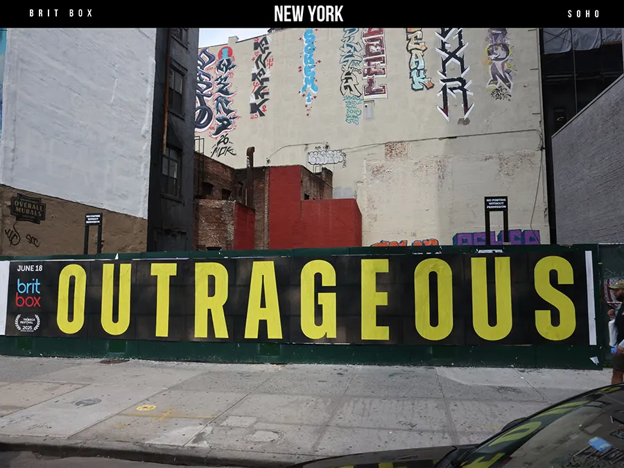 Projection Advertising NYC