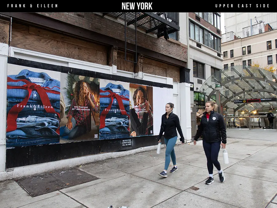 Sticker Advertising NYC