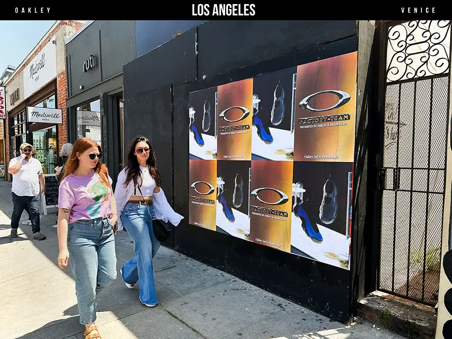 Wheatpasting Los Angeles